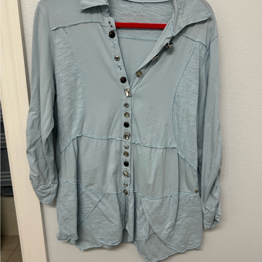 Neon Buddha blouse. Size L